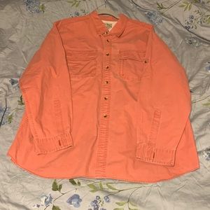 LL bean men’s long sleeve shirt XL-Reg